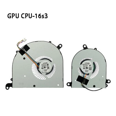 NEUE ORIGINAL Laptop CPU GPU Lüfter Für MSI Moderne PS63 8RC 8M MS-16S1 16S3