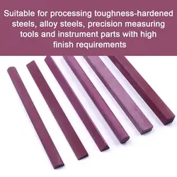 1PC 6 Shapes 3000 Grits Ruby Abrasive Polishing Oil Stone Knife Sharpener Sharpening Stone Whetstone Grindstone Abrasive Tools