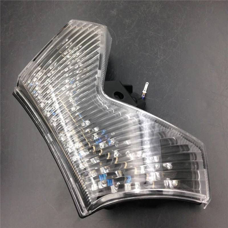 

Clear LED Tail Brake Turn Signal Light Fit For Kawasaki Ninja ZX14 ZX14R ZZR1400 2006-2014