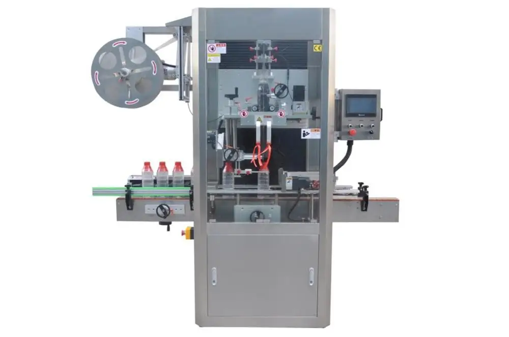 BotCN-Fbl 100 Automatische Hülse Kennzeichnung Maschine mit förderband für verschiedene stil flaschen