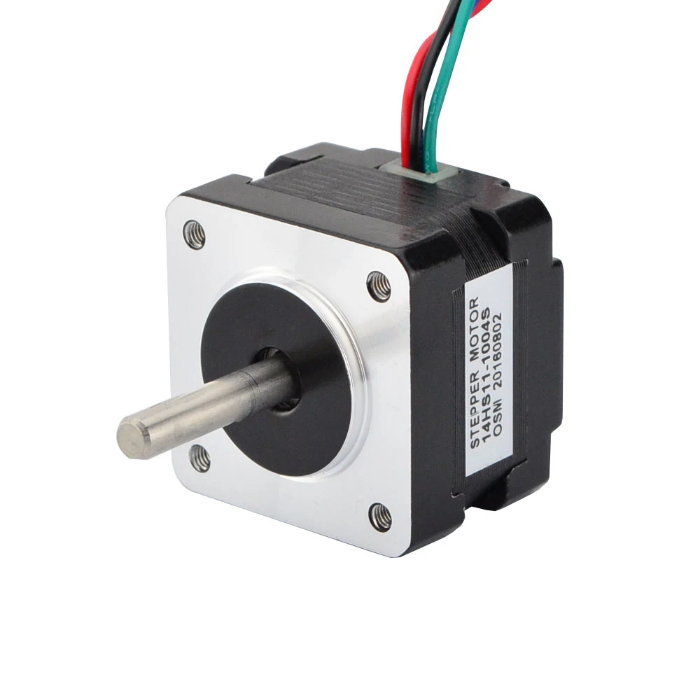 Nema14 Stepper Motor 35x28mm 12.5Ncm/17.7oz.in 1A 4-lead Nema 14 Extruder 300mm Wire for 3D Printer Engraving Milling Machine