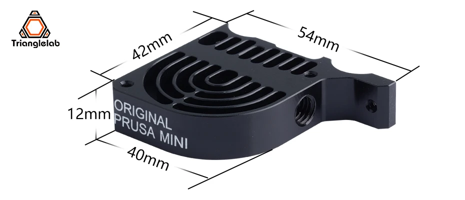 Trianglelab Prusa MINI Kühlkörper für Hotend-Upgrade-Kit, Vollmetall für Prusa MINI Ersatzteile, Hochtemperatur-Hotend V6 Düse – Detail 8