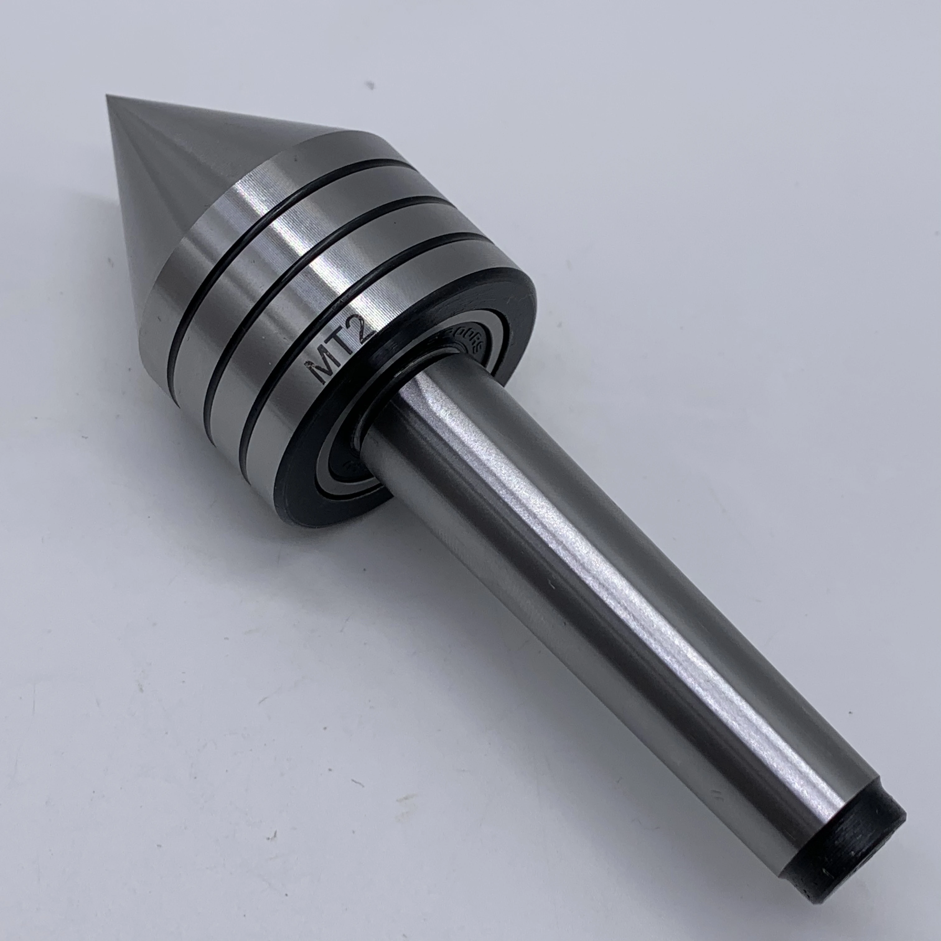 High Quality Umbrella Shape MT2 Live Center Taper Bearing Tailstock Center 0.001mm 60 Degree For Metal Wood Lathe Turning