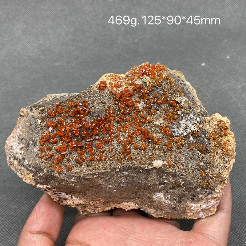 

100% Natural Vanadinite mineral specimen quartz crystal specimen Collection Stones and crystals