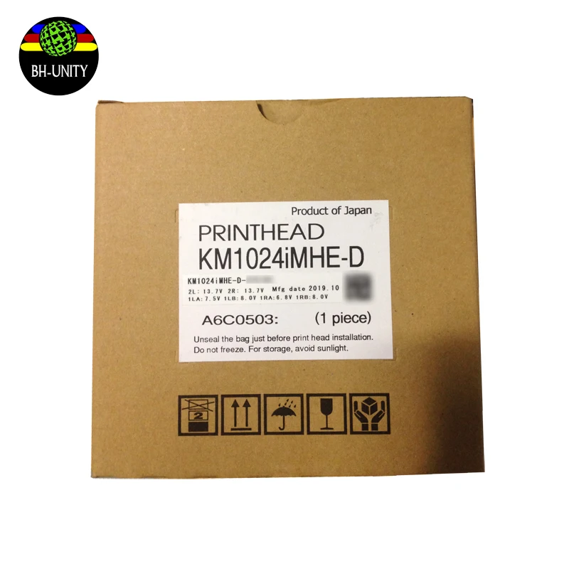 KM1024i MHE-D printhead konica 1024i 13pl print head for Flora PP3200 UV Printing machine Made in Japan