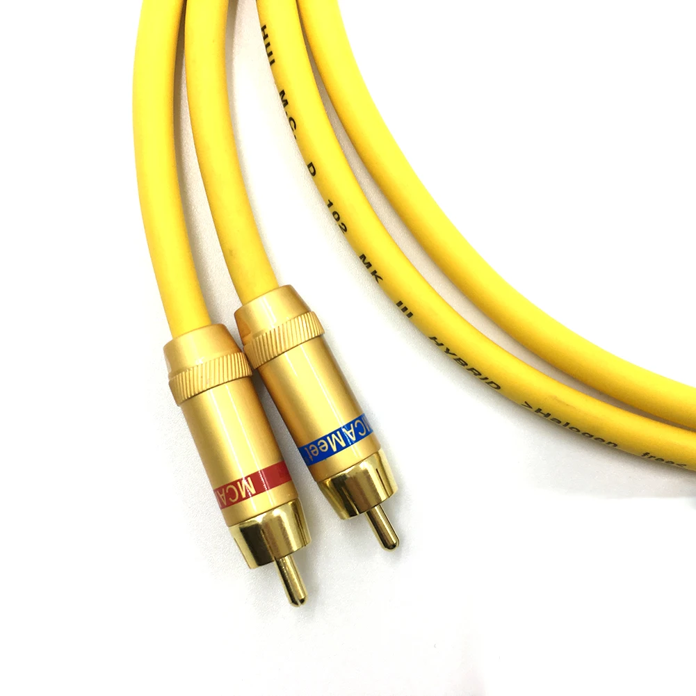 Thouliess คู่ type-2 RCA ถึง XLR Balacned สายสัญญาณเสียง 2RCA ชาย 2XLR หญิงสายเชื่อมต่อกับ VDH Van Den Hul 102 MK III