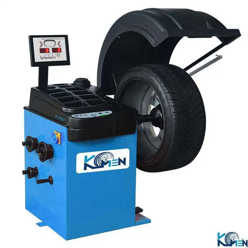 Car Wheel Balancer Vehicle Tire Balancing Machine Tyre Servicing Equipment