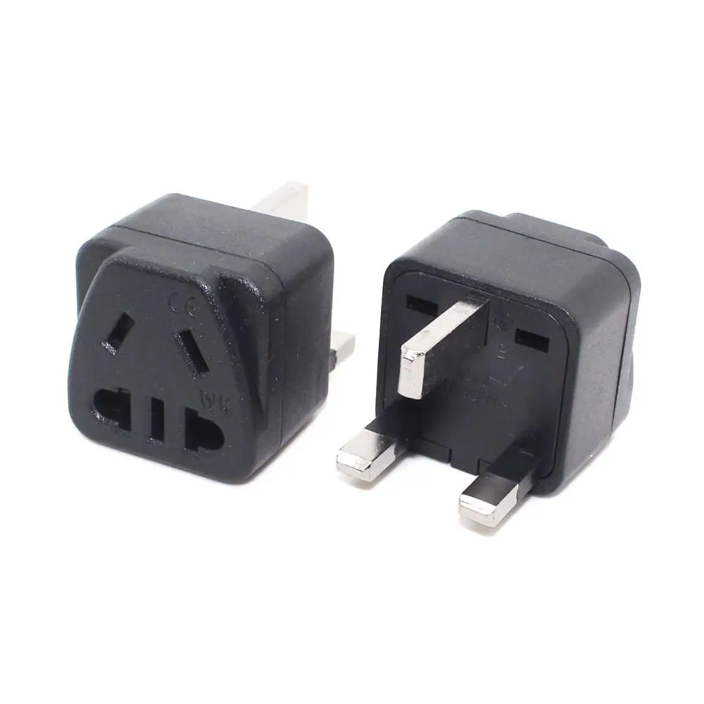 UK Travel Adapter, AUS US EU Euro Power Socket to BS1363-A plug,BS Tyep G charge power plug 250V10A With Safety Shutter