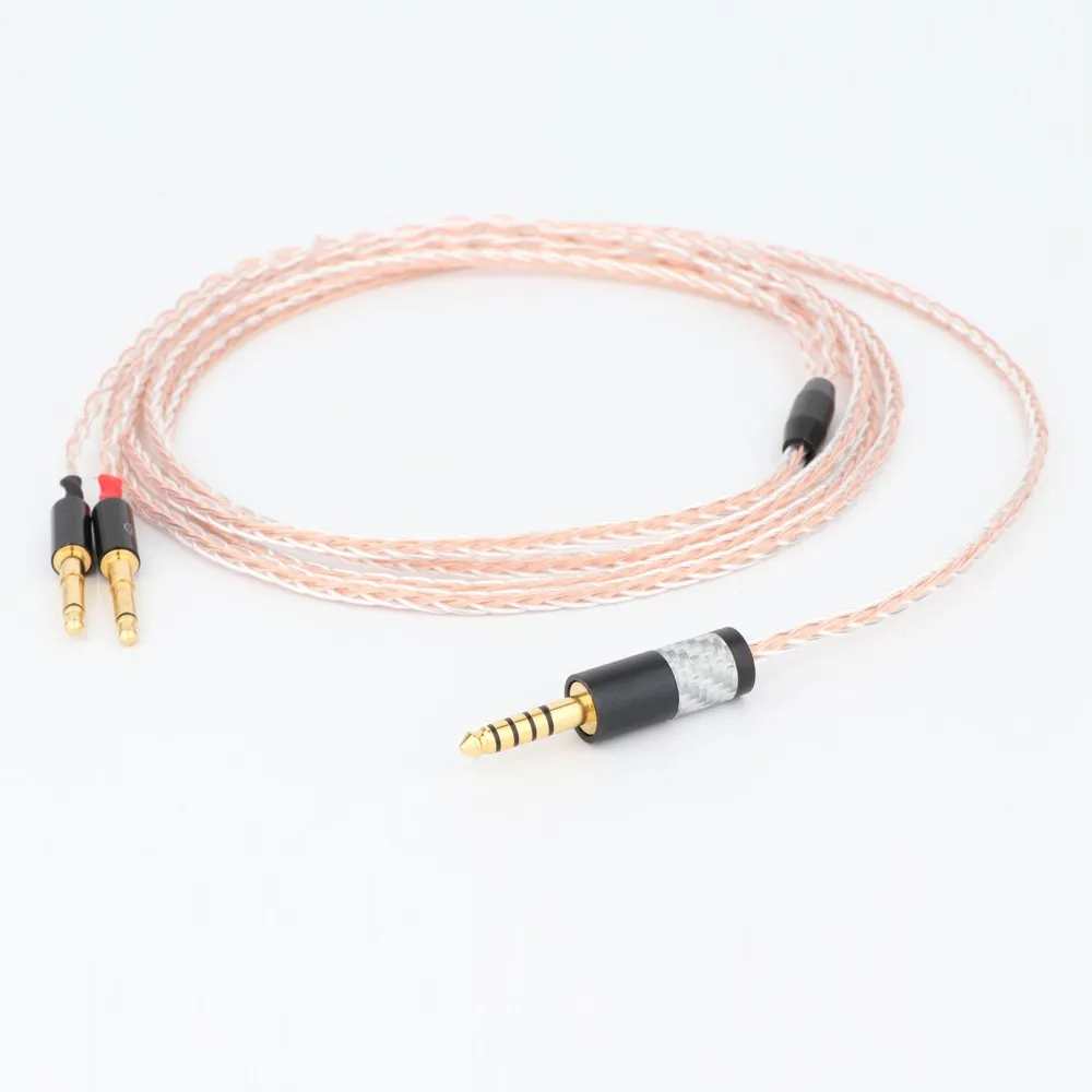 8 النوى سماعات كابل 3.5 ستيريو وصلات صوت ترقية الصوت كابل ل Meze 99 الكلاسيكية NEO NOIR سماعة الرأس