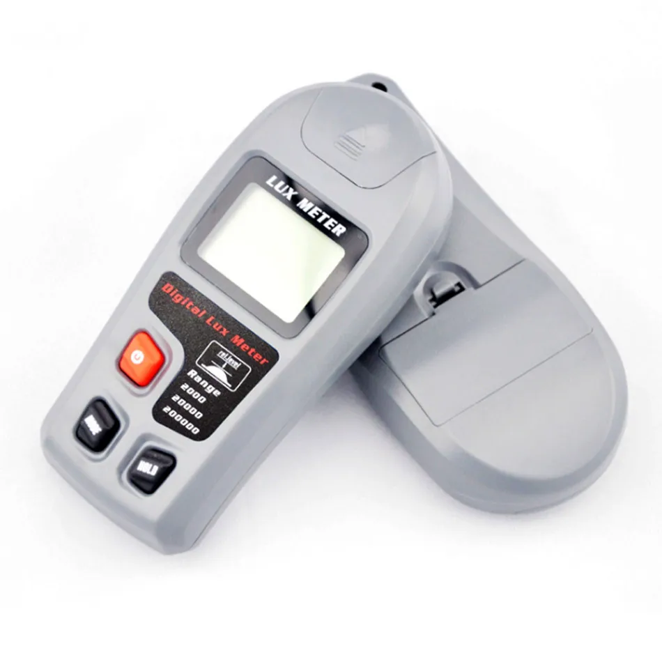 High-precision Illuminance Meter Digital Brightness 200,000 Large-range FC/LUX Units