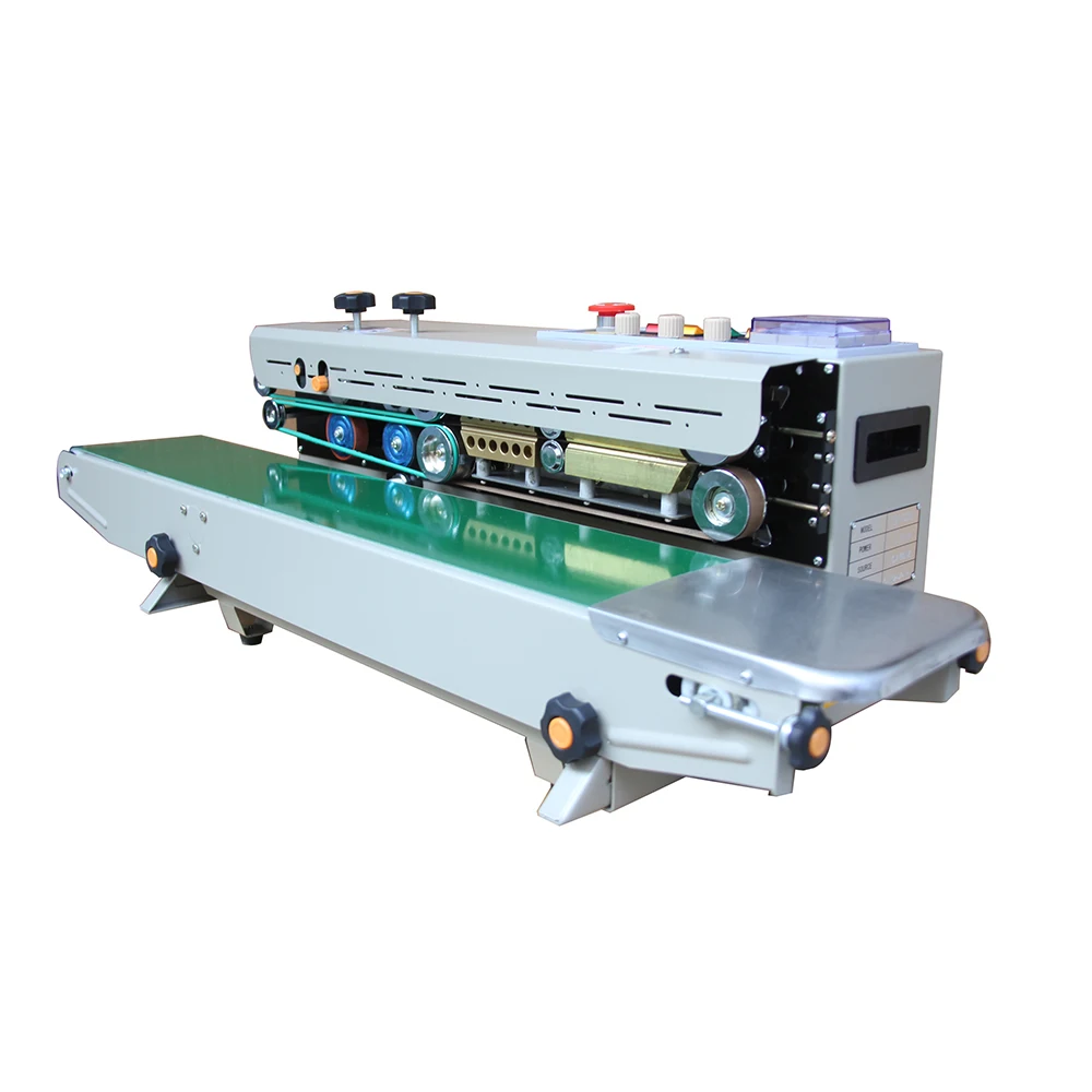 FR-1000ต่อเนื่องเครื่องซีลใหม่เอี่ยม Solid-หมึก Coding Band ซีล