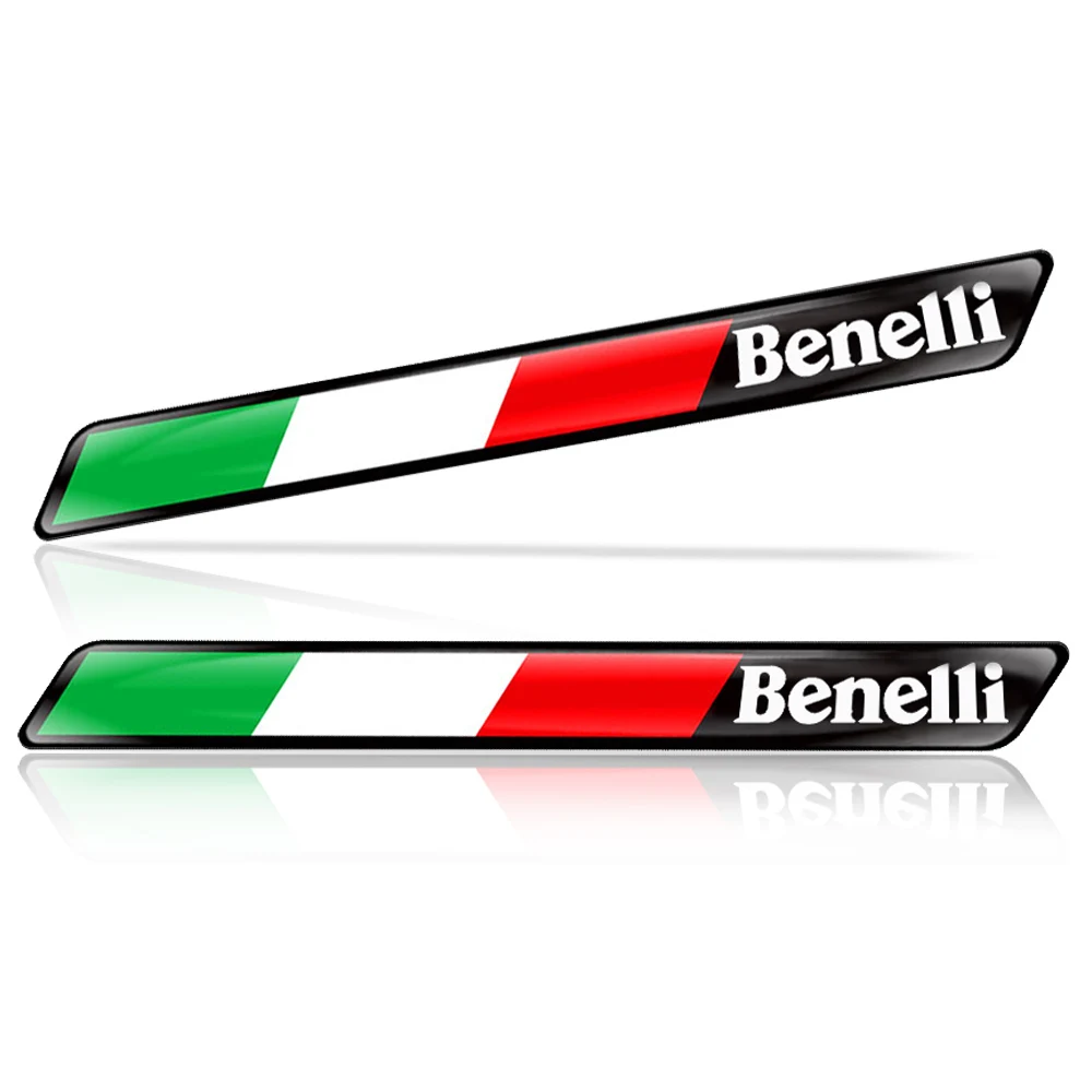 3D รถจักรยานยนต์สติกเกอร์สะท้อนแสงอิตาเลี่ยนโลโก้ Decals Racing อุปกรณ์เสริมสำหรับ Benelli Imperiale 400 TRK502 BN302 TNT125 300 BJ600