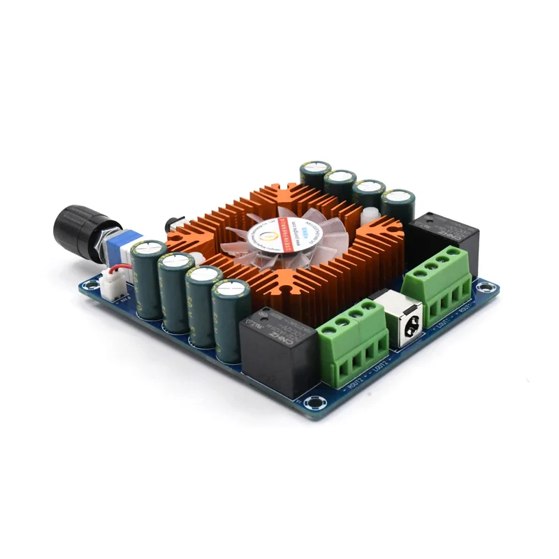 UNISIAN-Amplificador de áudio para carro, Bluetooth 5.0, 4 canais, placa amplificadora de potência, BT, AUX, TF para veículo, 4x40W, TDA7388