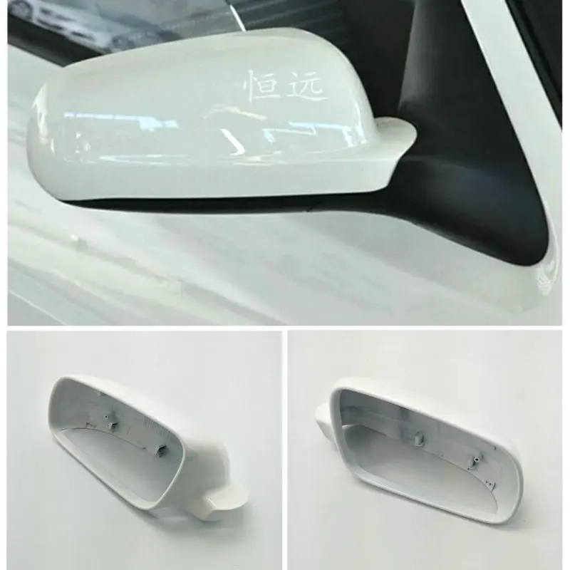 Apply to Passat B5 Bora Golf 4 MK4 Outer reverse mirror shell Rear view lens cover white