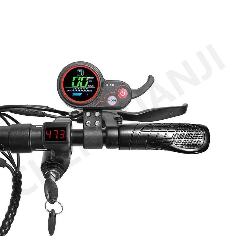 LED-Display-Gashebel TF-100 5-Pin für Kugoo M4 Pro Elektroroller E-Scooter Daumen-Zubehör – Detail 2