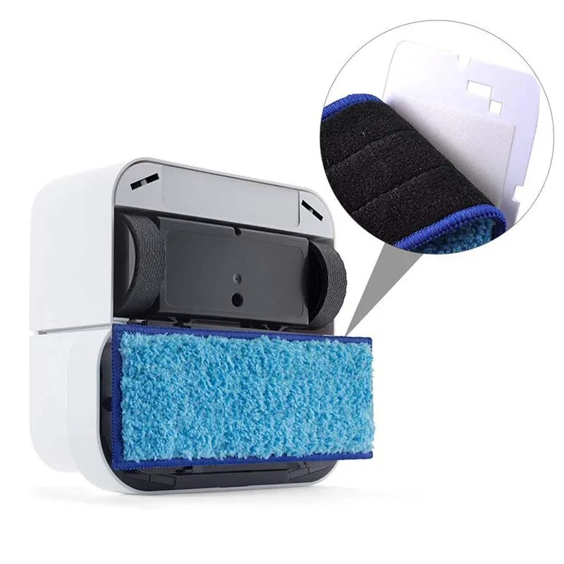 Almohadillas de fregado húmedas lavables, paño de almohadilla seca para iRobot Braava Jet 240 241, kit de repuestos de limpiador