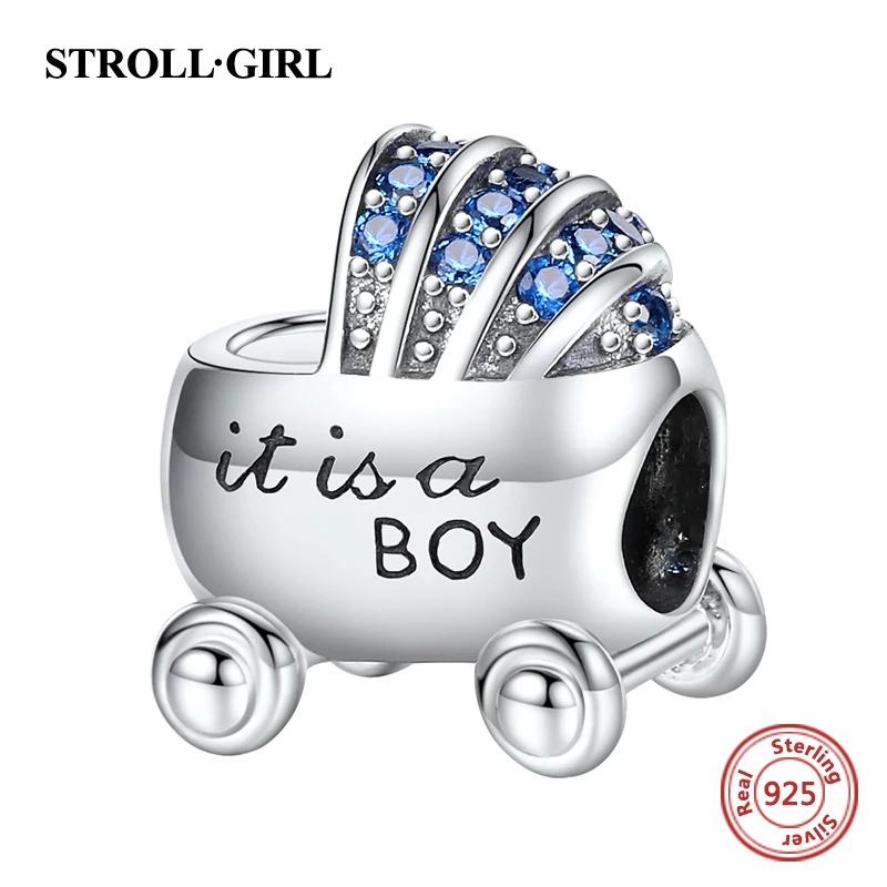 2017 New 100% 925 Sterling Silver Charm Beads Son's Love Car Beads Fit Original Pandora charms for bracelet making Jewelry gifts