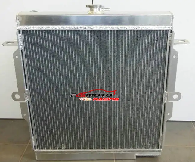 Aluminum Radiator For Toyota Land Cruiser 75 Series 2H Diesel HJ75 1 Year Warranty