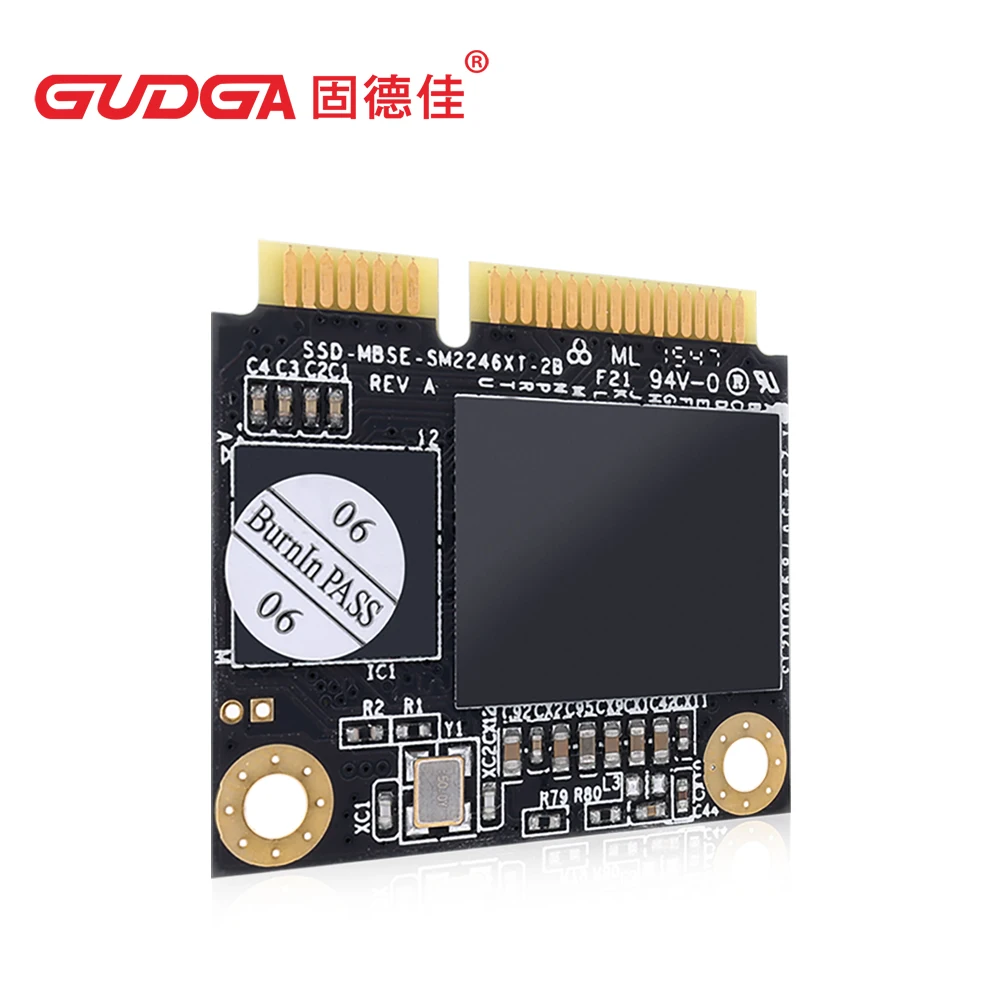 GUDGA SSD 하프 Msata 512GB Metade Tamanho Interno HDD SATA3.0 미니 MSATA DELL M6700 노트북 용 Asus S46C Ux303l Para Rasus Serve