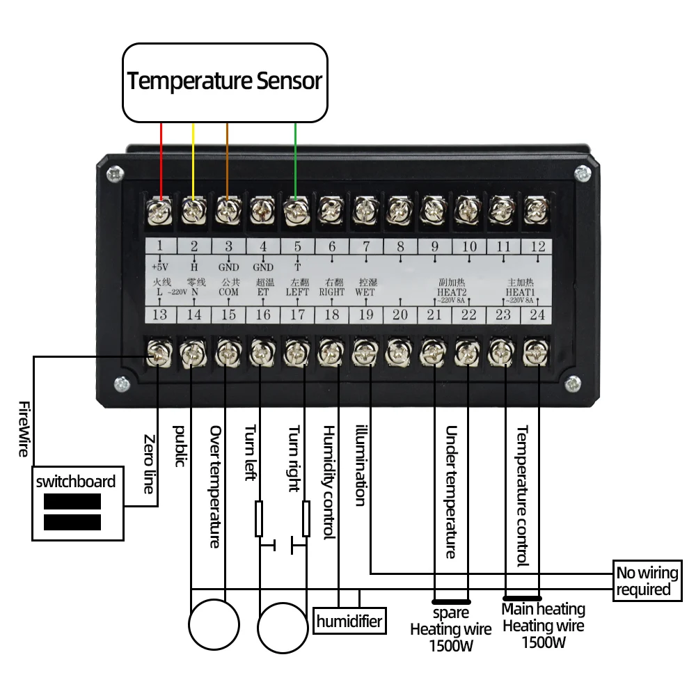 Newest XM-18S  Automatic Egg Incubator Controller For Egg Incubator Use Wholesale Chicken Duck Goose Incubator Controller