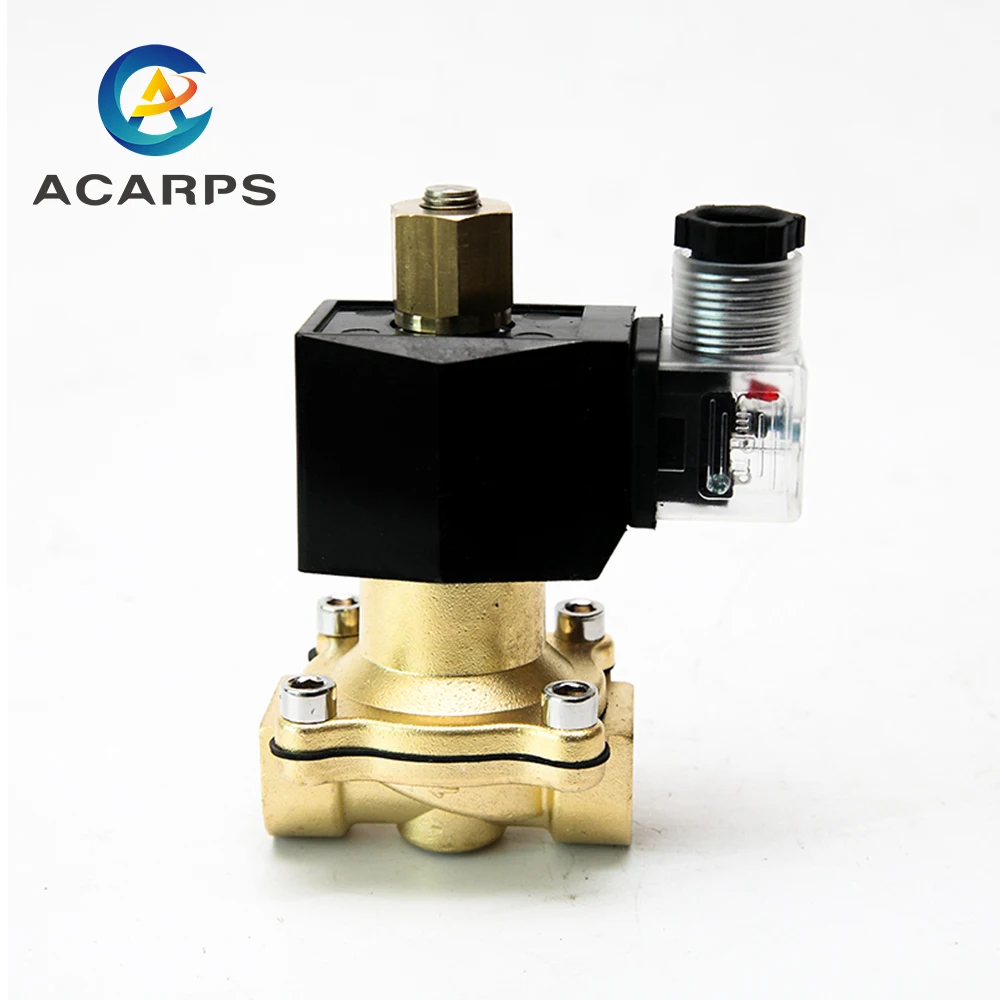 

1/2" Solenoid Valve Normal Open Solenoid Valve 12v 24VAC 220VAC 24VDC Solenoid Valve For Water Gas Oil