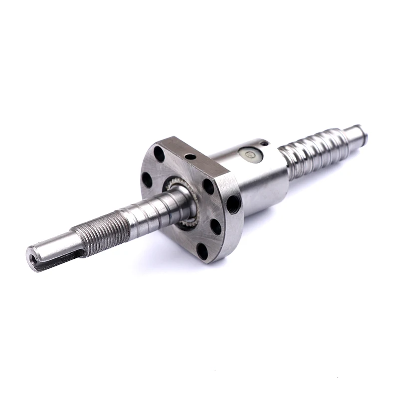 Free shipping 1pcs ball screw SFU1605 200 300 400 500 600mm with flange single ballbut and End Machined for CNC