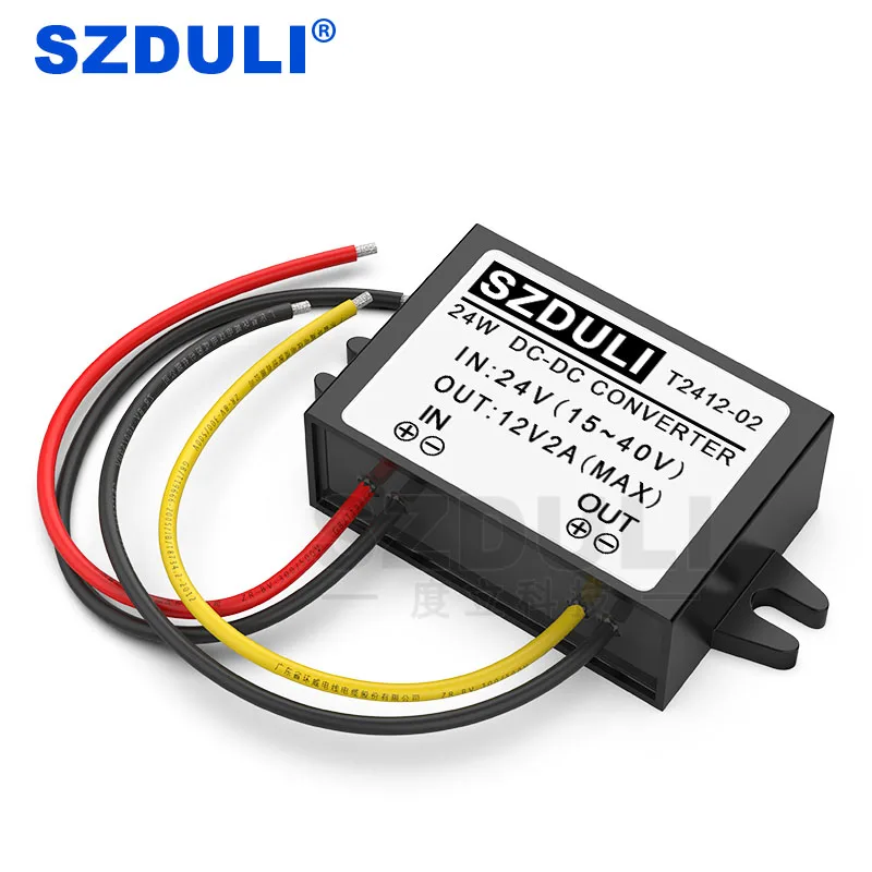 24V to 12V 2A power module transformer 15-40V to 12V vehicle DC power module converter CE RoHS