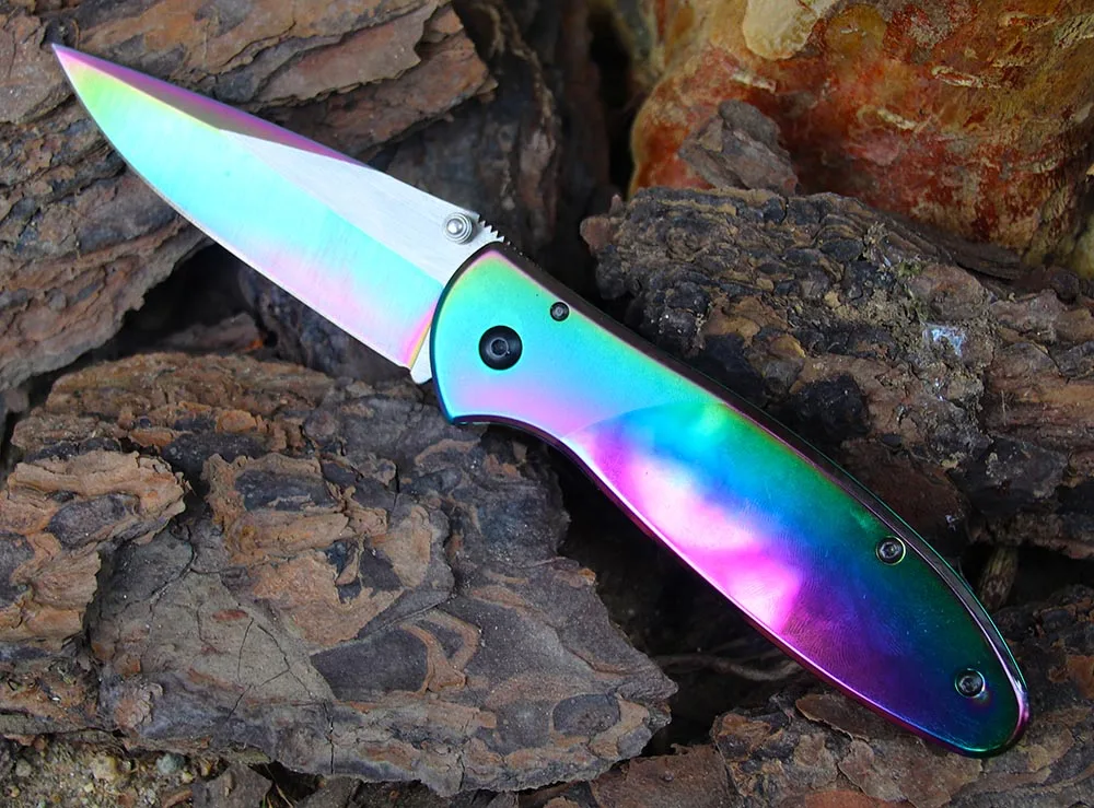 

Folding Blade Utility Knife - Self Defense Outdoor Knife Multi Color