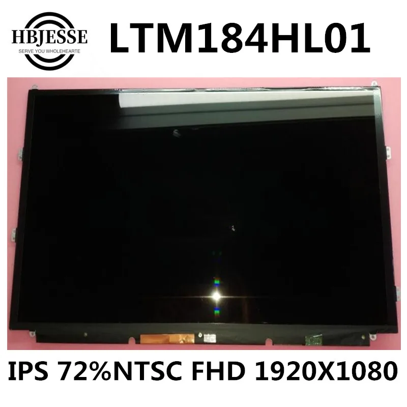 

Original 18.4" FHD LTM184HL01 C01 IPS 40pins 72%NTSC For DELL Alienware M18X R1 R2 0XJY7J XJY7J 1920*1080