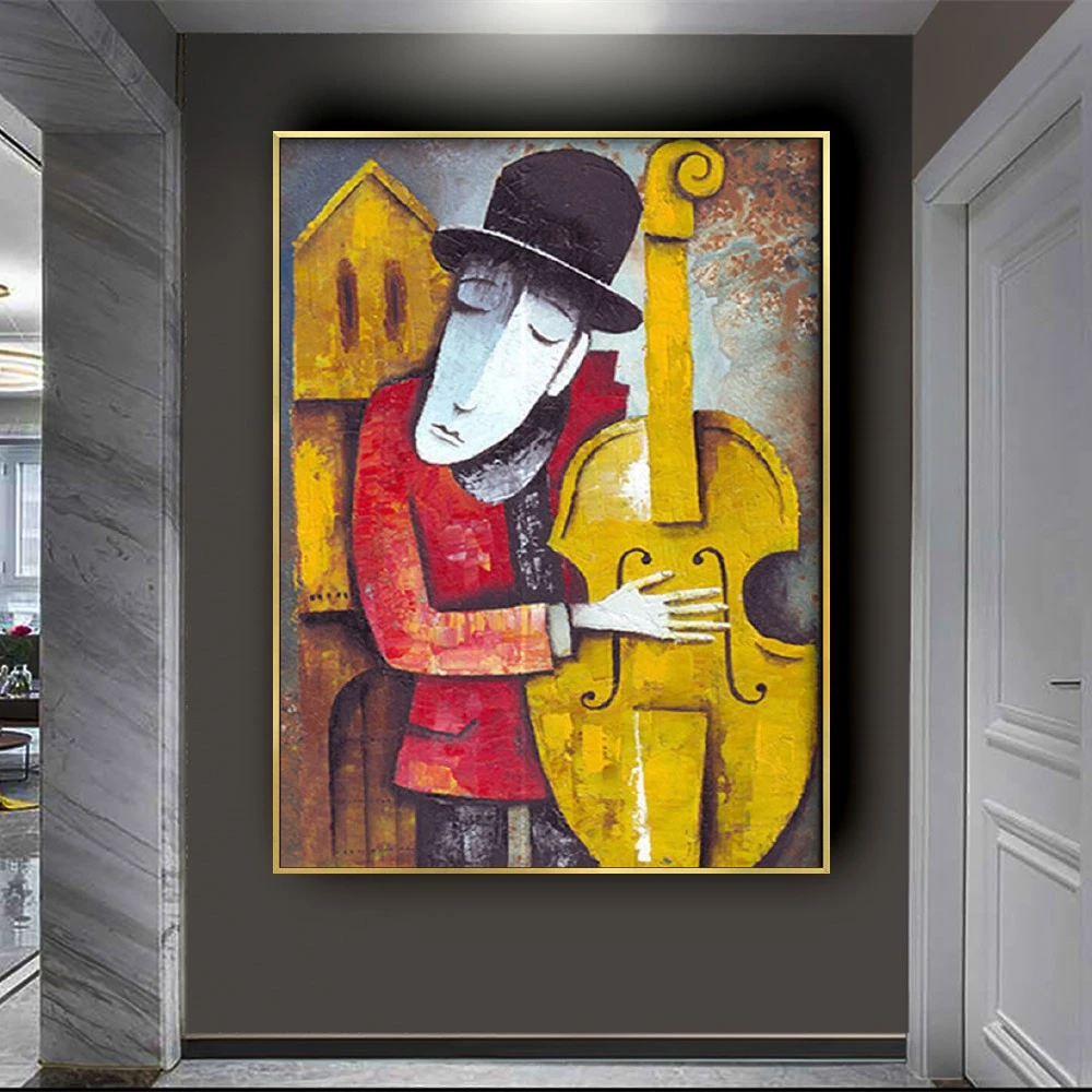 Picasso Famous Top Selling Modern Pure Hand-Painted Canvas Paintings Wall Pictures For Home Decoration Oil Painting Figure Work