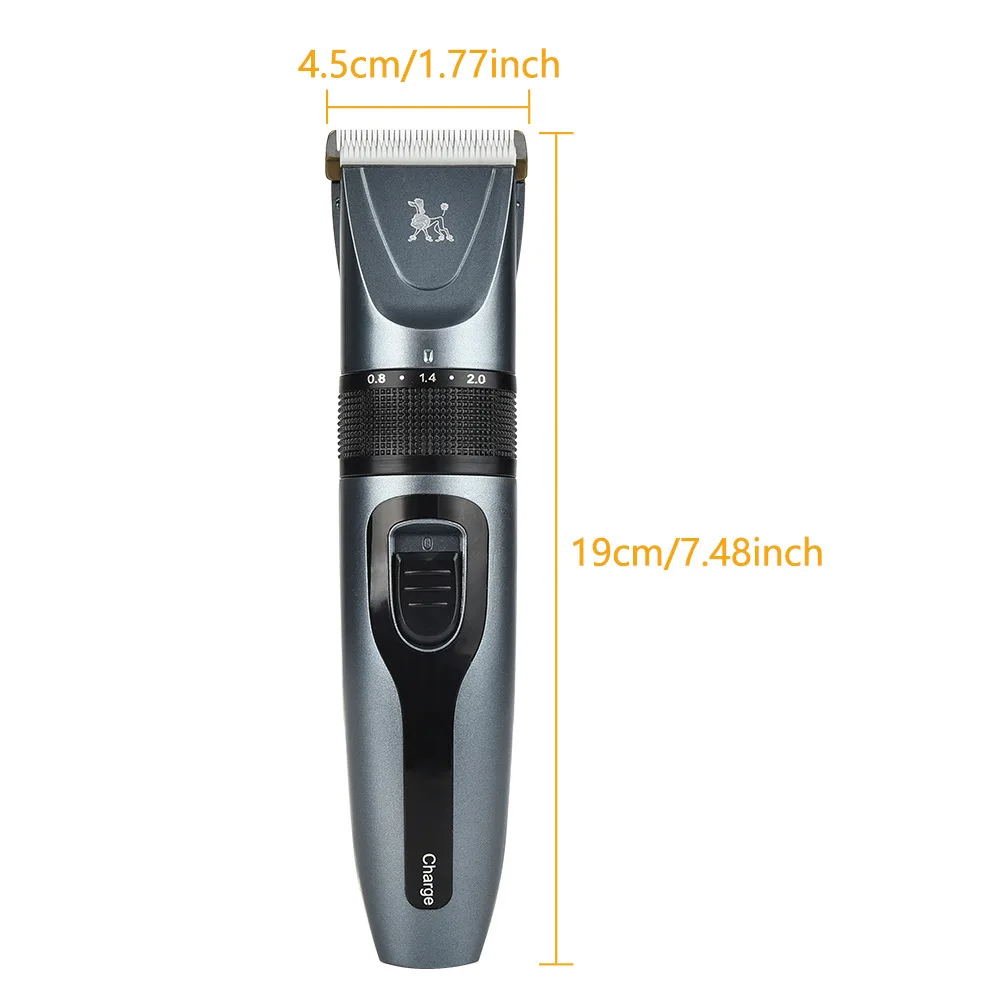 Pet hair clippers set cats and dogs haircut shaver USB electric dog hair clippers