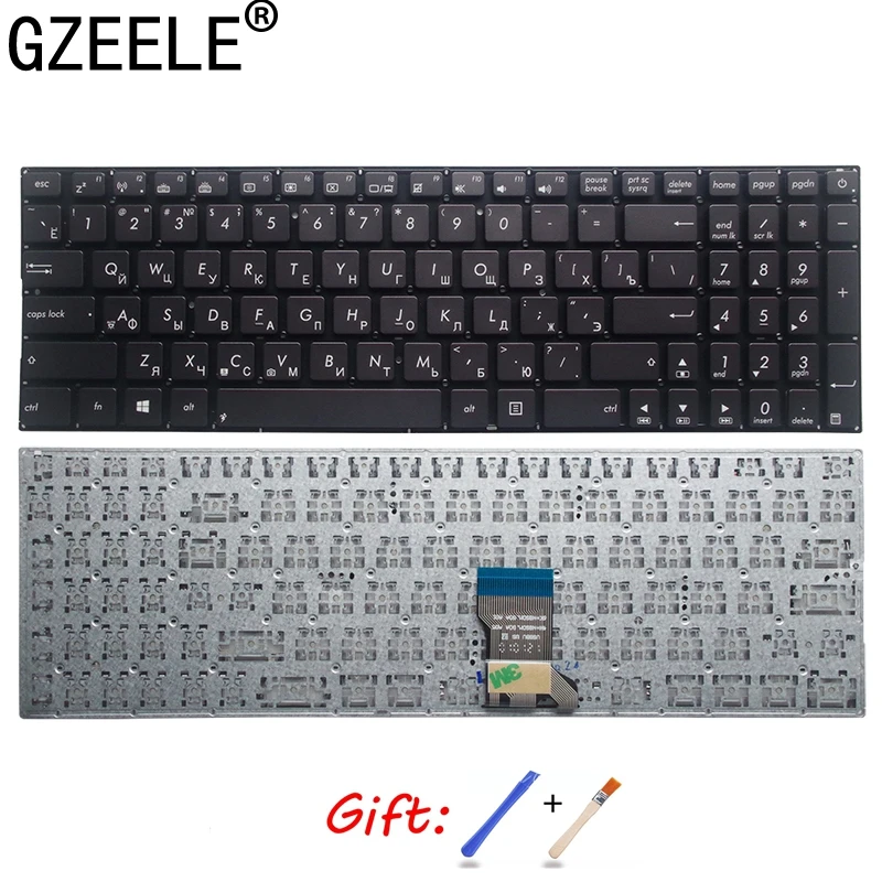 

Russian Keyboard for ASUS UX52 UX52A UX52V UX52VS 0KN0-NP1RU13 0KNB0-6622RU00 9Z.N8SBU.G0R NSK-USG0R 13090000152 RU BLACK