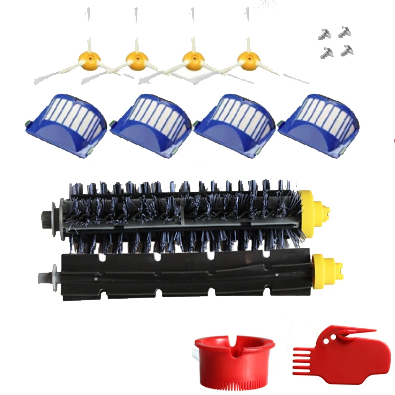 Аксессуары для iRobot Roomba 600 610 620 625 630 650 660 680 серии робот-пылесос роликовая щетка фильтр запасные части