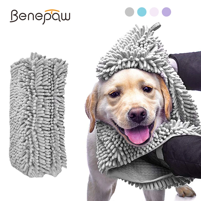 Benepaw Super Saugfähigen Hund Handtuch Schnell Trocknend Weichen Dicken Sicher Atmungsaktiv Puppy Pet Bad Handtuch Für Small Medium Large Hunde katzen