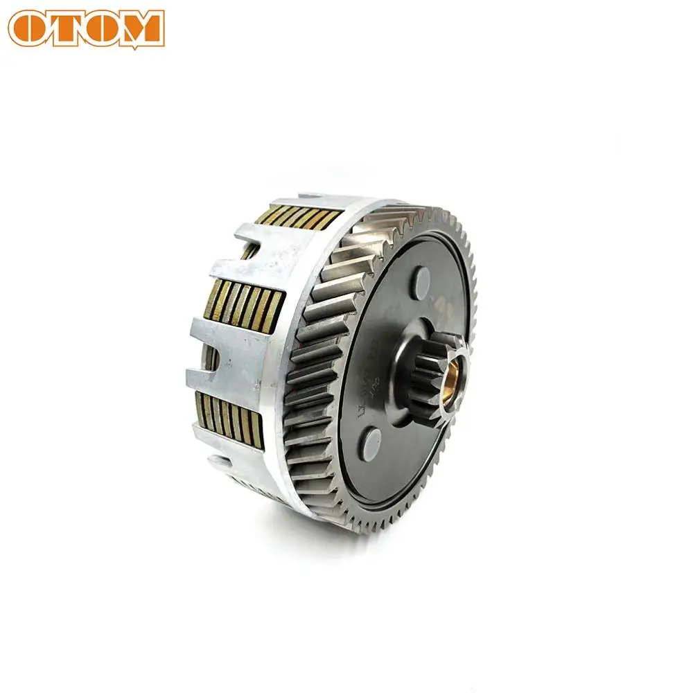 OTOM Motorcycle Clutch Assembly For YAMAHA DT230 MT250 Transmission Disc Plate Off Road Motocross Engine Parts dt 250cc