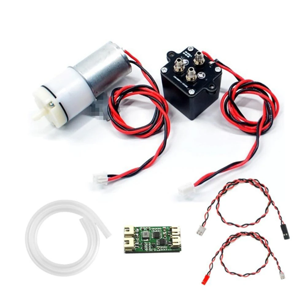 Gruppo generatore di fumo di scarico in metallo per modello di trattore Tamiya per auto da arrampicata RC TRX4 SCX10III