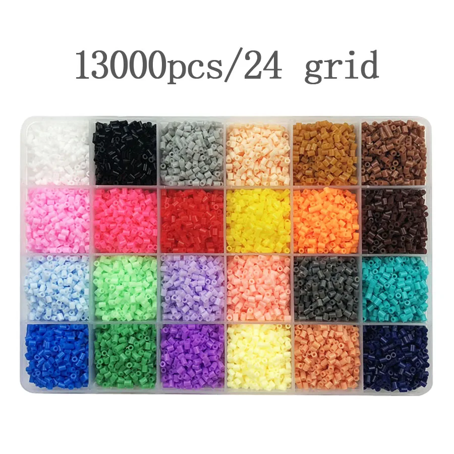 24/48colors box packing Hama beads Education Iron beads PUPUKOU Beads 100% Quality Guarantee perler Fuse beads diy toy