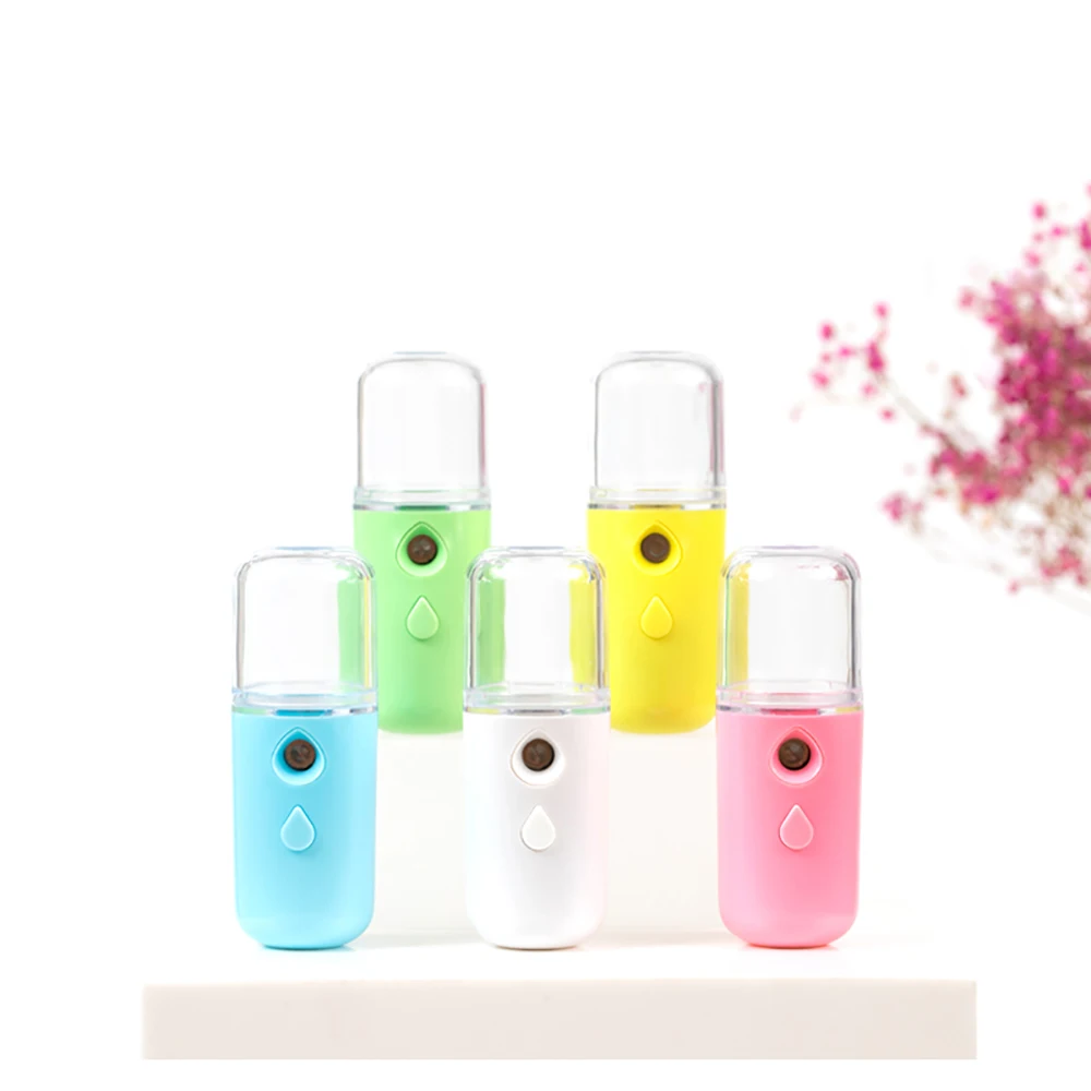 

NEW USB Humidifier Rechargeable Nano Facial Mist Sprayer Face Nebulizer Steamer Moisturizing Beauty Instruments Skin Care Tools