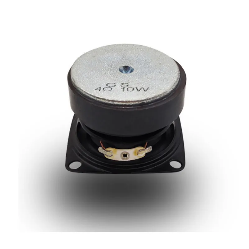 SOTAMIA 2Pcs 2 Inch Portable Audio Sound Music Speakers Units 4 Ohm 10W DIY Bluetooth Amplifier Speaker Rubber Side Loudspeaker