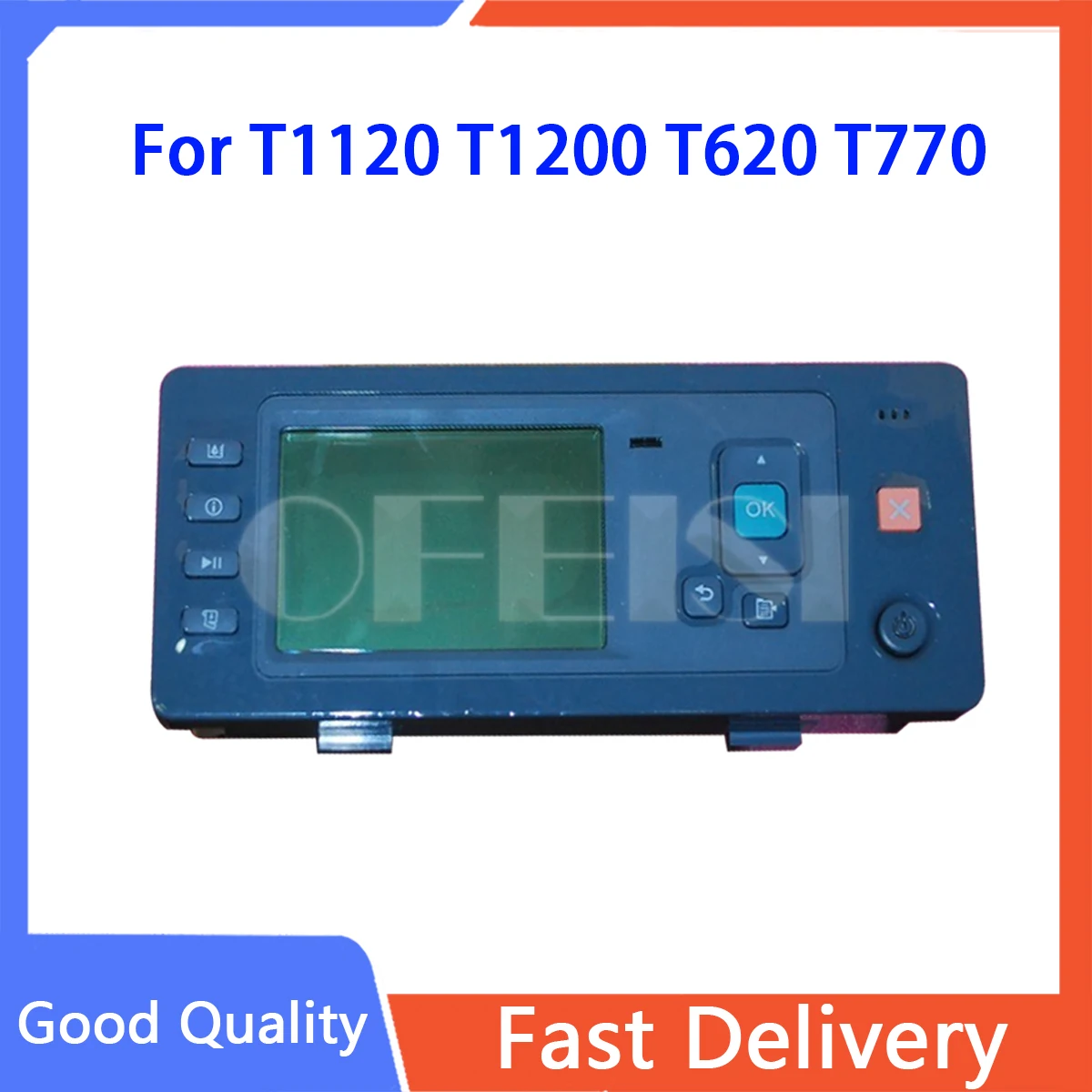 Original CH538-67032 Front panel for HP Design jet T1120 T1200 T620 T770 control panel plotter parts On sale