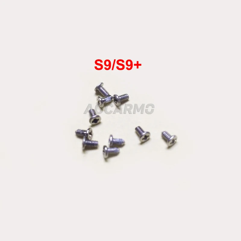 Aocarmo 100Pcs/Lot 3.2x1.4mm Inside Motherboard Frame Screw Nut Replacement For Samsung Galaxy S9 S9+ S9Plus