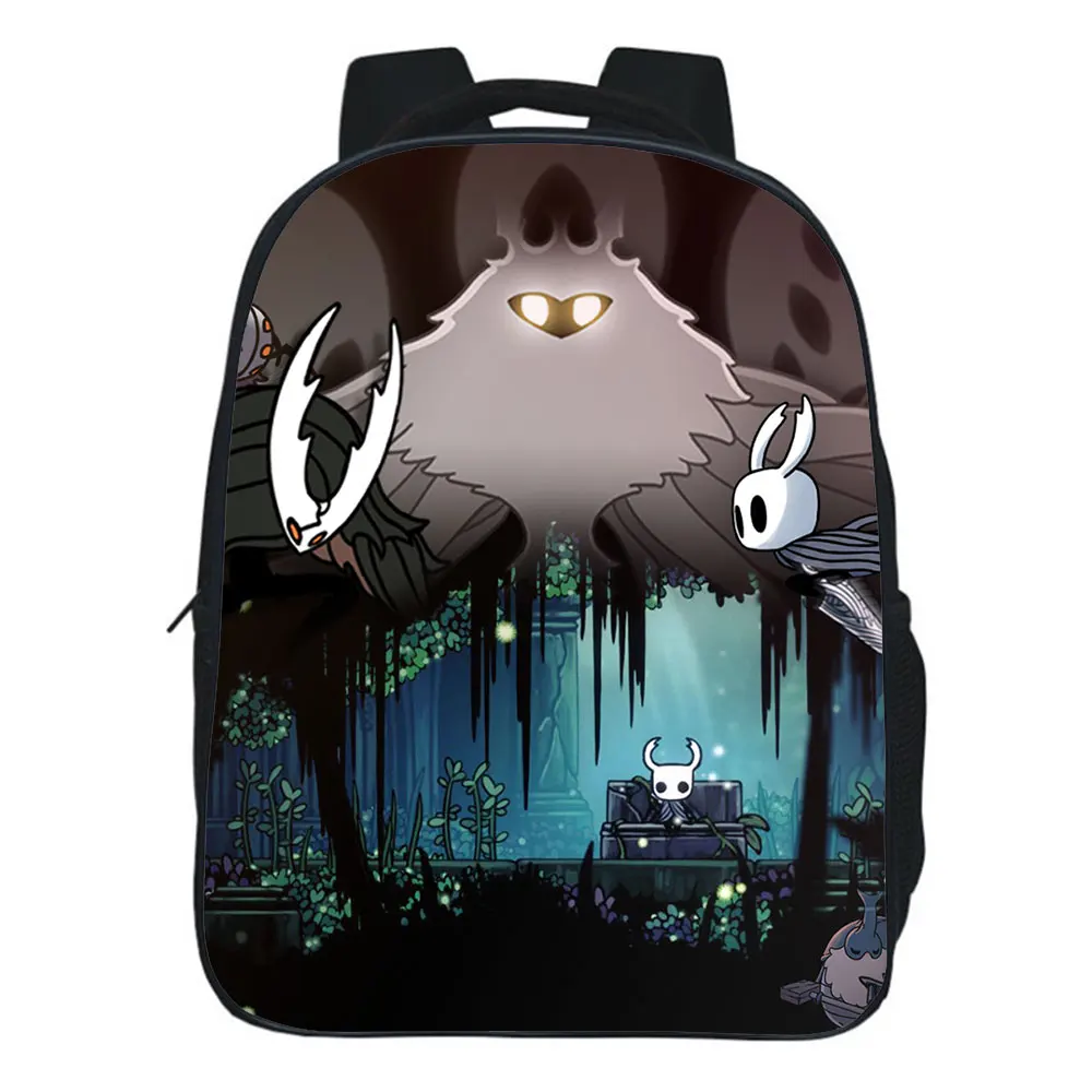 Hollow Knight Backpack Children Mini Cartoon Game Bag Kindergarten Rucksack Baby Boys Girls Kids Knapsack Mochila