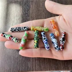 JunKang Resin Material Perforated Bifurcated Spacer DIY 33 Religious Rosary Beads Tassel Jewelry Connector Making Supplies