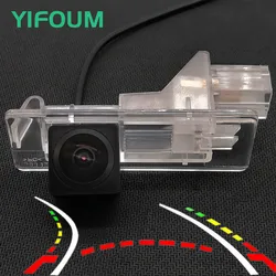 AHD Fisheye Starlight Dynamic Trajectory Car Rear View Camera For Renault Captur Kaptur Fluence Duster