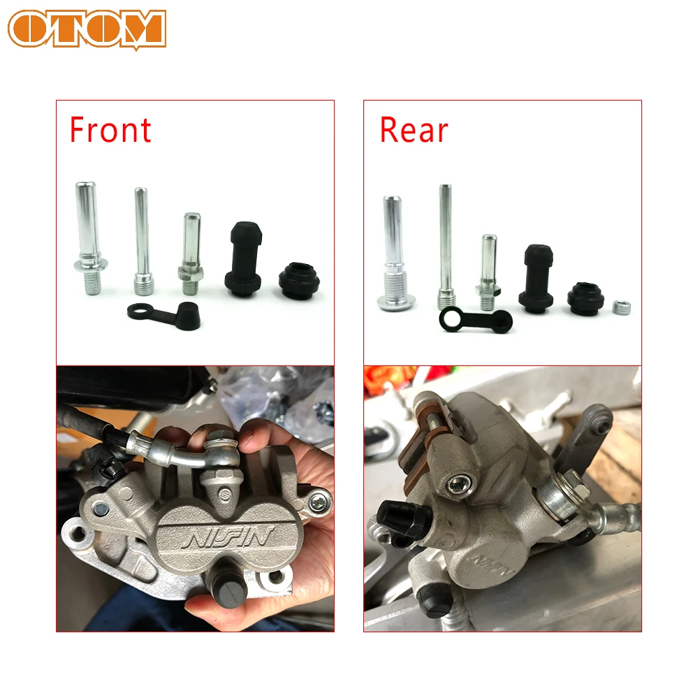 OTOM Motocross Front Rear Brake Pump Repair Kit Gum Cover For NISIN CRF YZF WRF KXF KLXR RMXZ RMZ Off-Road Motorcycle Accessory