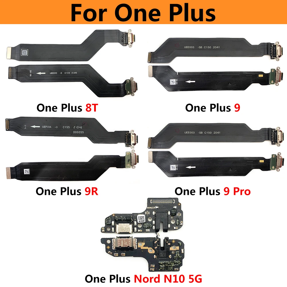 

NEW Type C USB Charger Charging Port Dock Connector Board Flex Cable For Oneplus 5 5T 6 7 7T 8 8T 9 Pro 9R Nord N10 5G