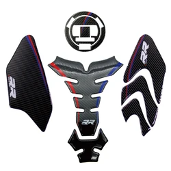 For BMW S1000RR S1000 RR HP4 S 1000RR New Motorcycle Carbon Fuel Tank Cap Decals Tank Pad Anti Slip Traction Protection Stickers