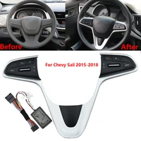 Multifunción para Chevrolet Sail 2015 - 2018 para Corworth Hubs interruptor de botón de volante botón de volumen interruptor de Audio teléfono GPS