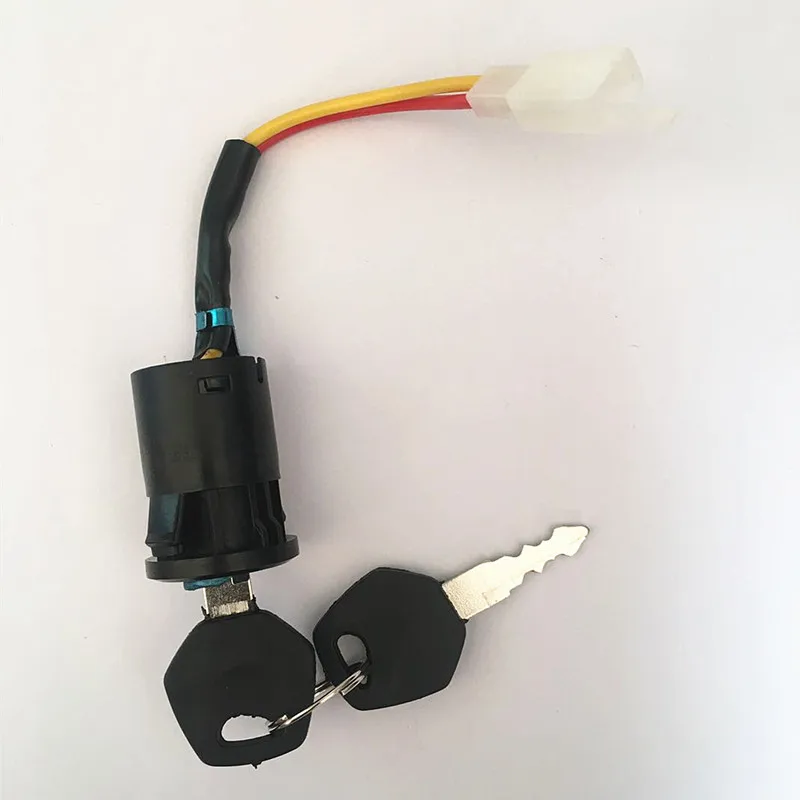 Children's electric car power key switch ,kid's motorcycle toy car start key switch parts