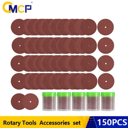 Disque à tronçonner en résine CMCP, disque à tronçonner en métal pour Dremel, accessoires d'outils éloignés, lame de scie circulaire, 25mm, 150 pièces